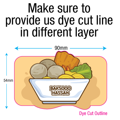 Custom Dye Cut Business Card