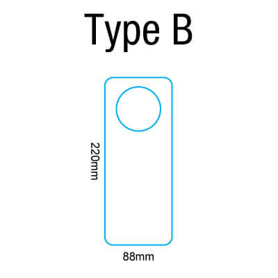 Type B Door Hanger