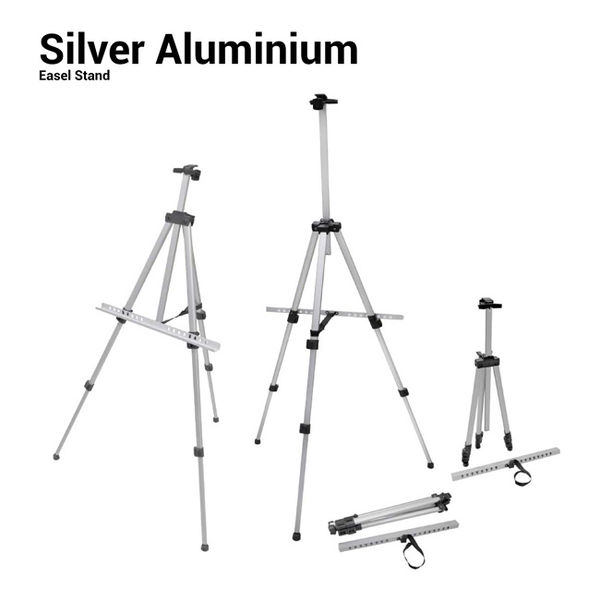 Silver Aluminum Stand