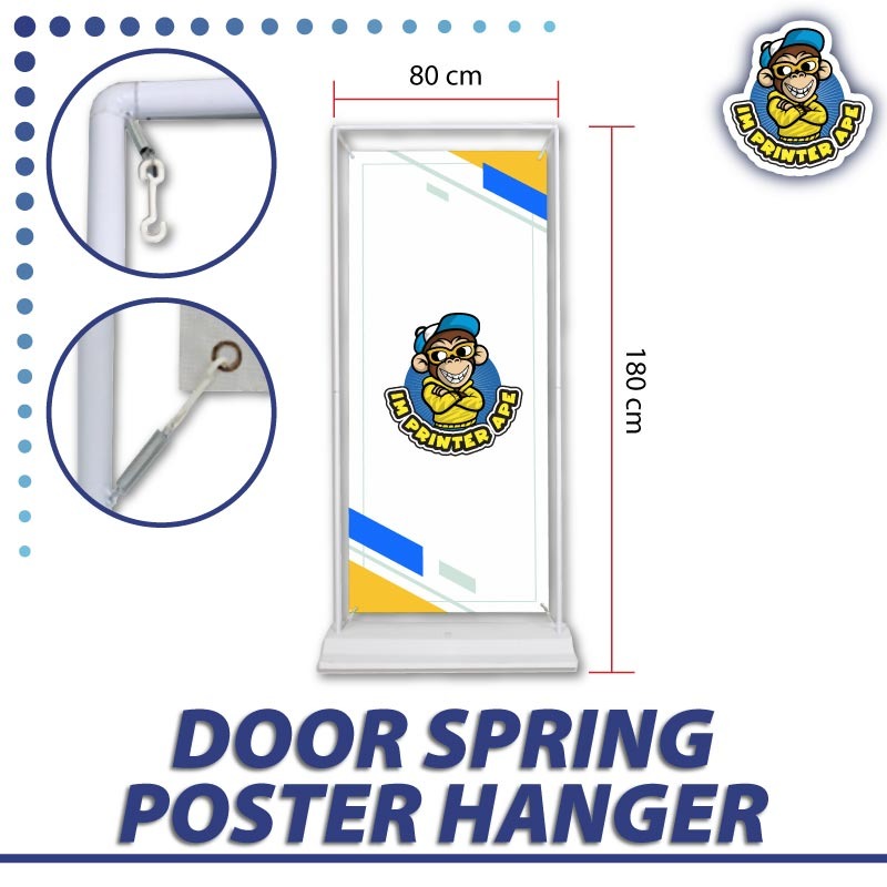 Door Spring Poster Hanger Stand