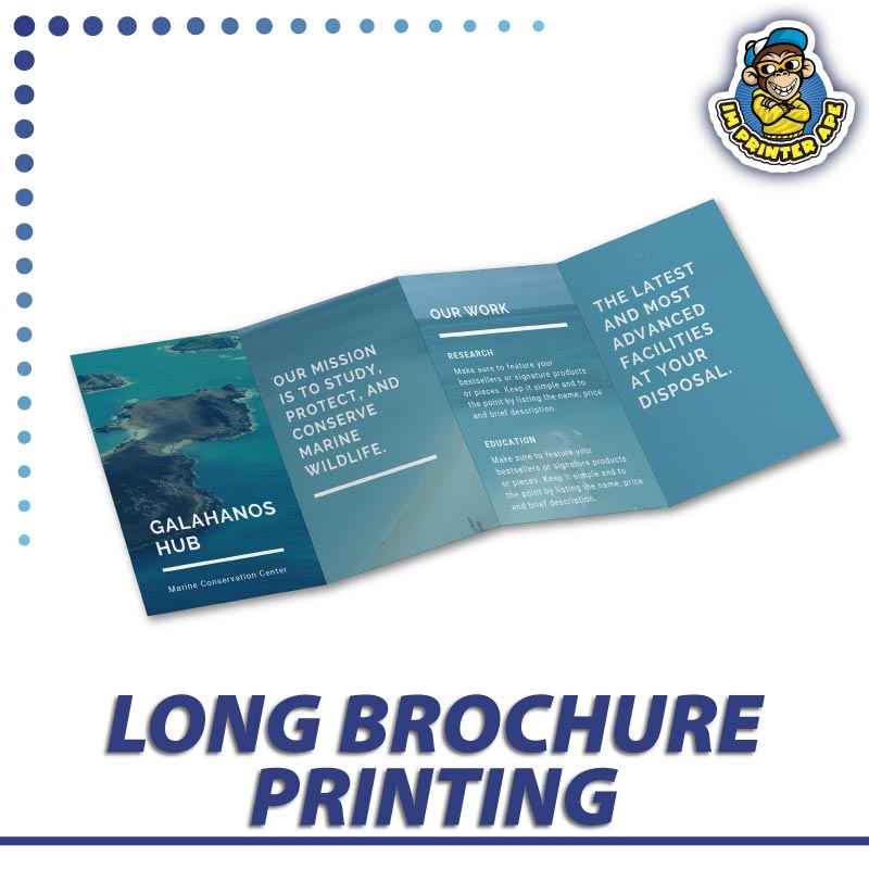 long brochure printing