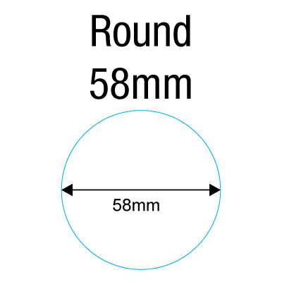 58mm (Round Shape)