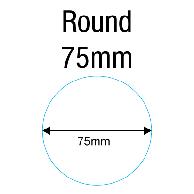 75mm (Round Shape)