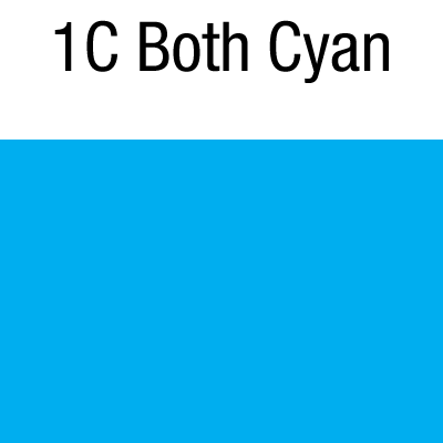 1C Both (Cyan 100%)