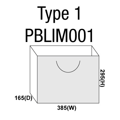 PBLIM001- 295mm x 385mm x 165mm