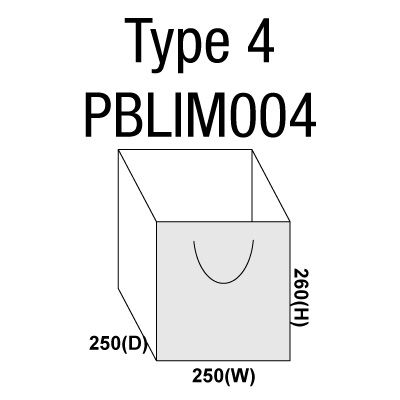 PBLIM004- 260mm x 250mm x 250mm