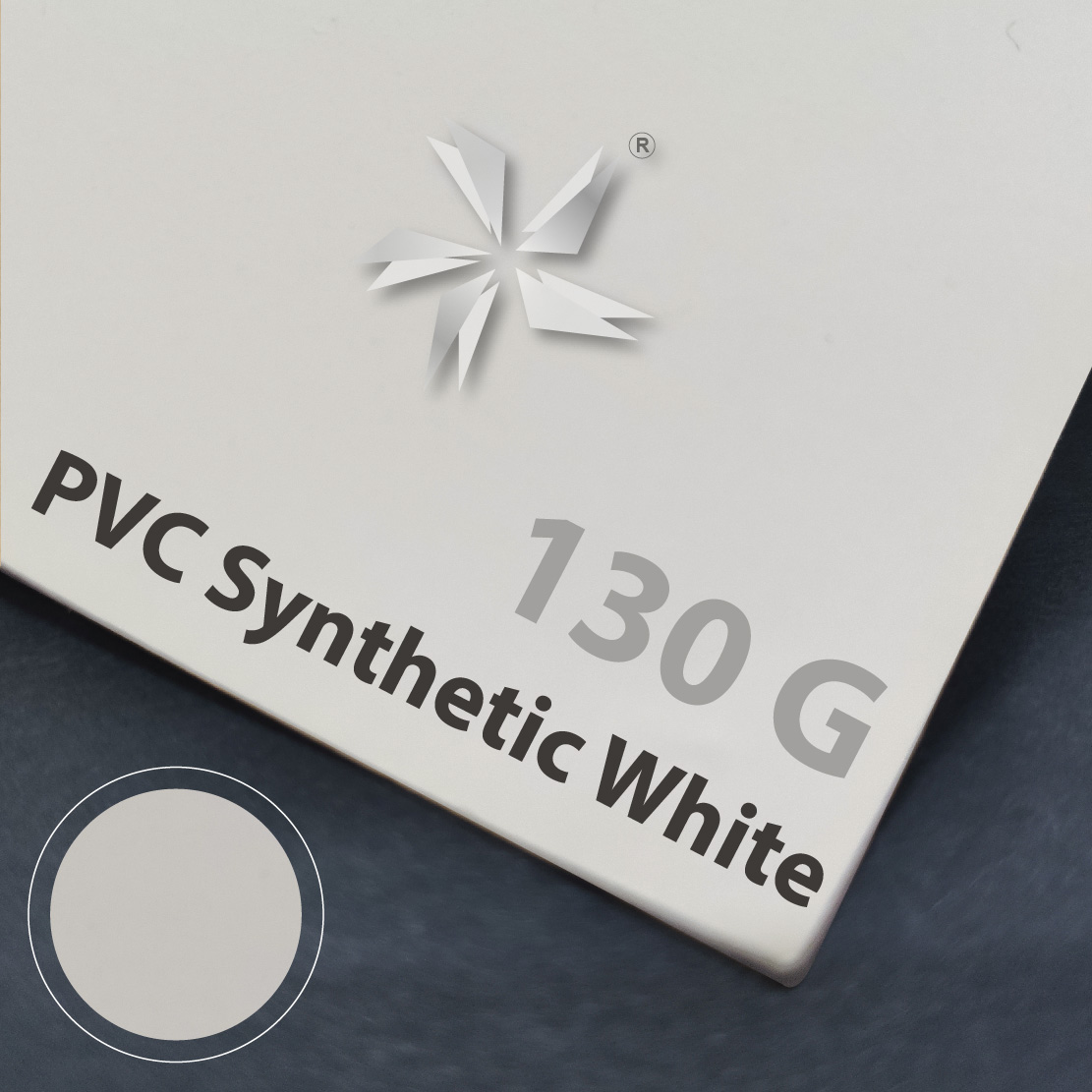 PVC Synthetic White 130 micron (175gsm)