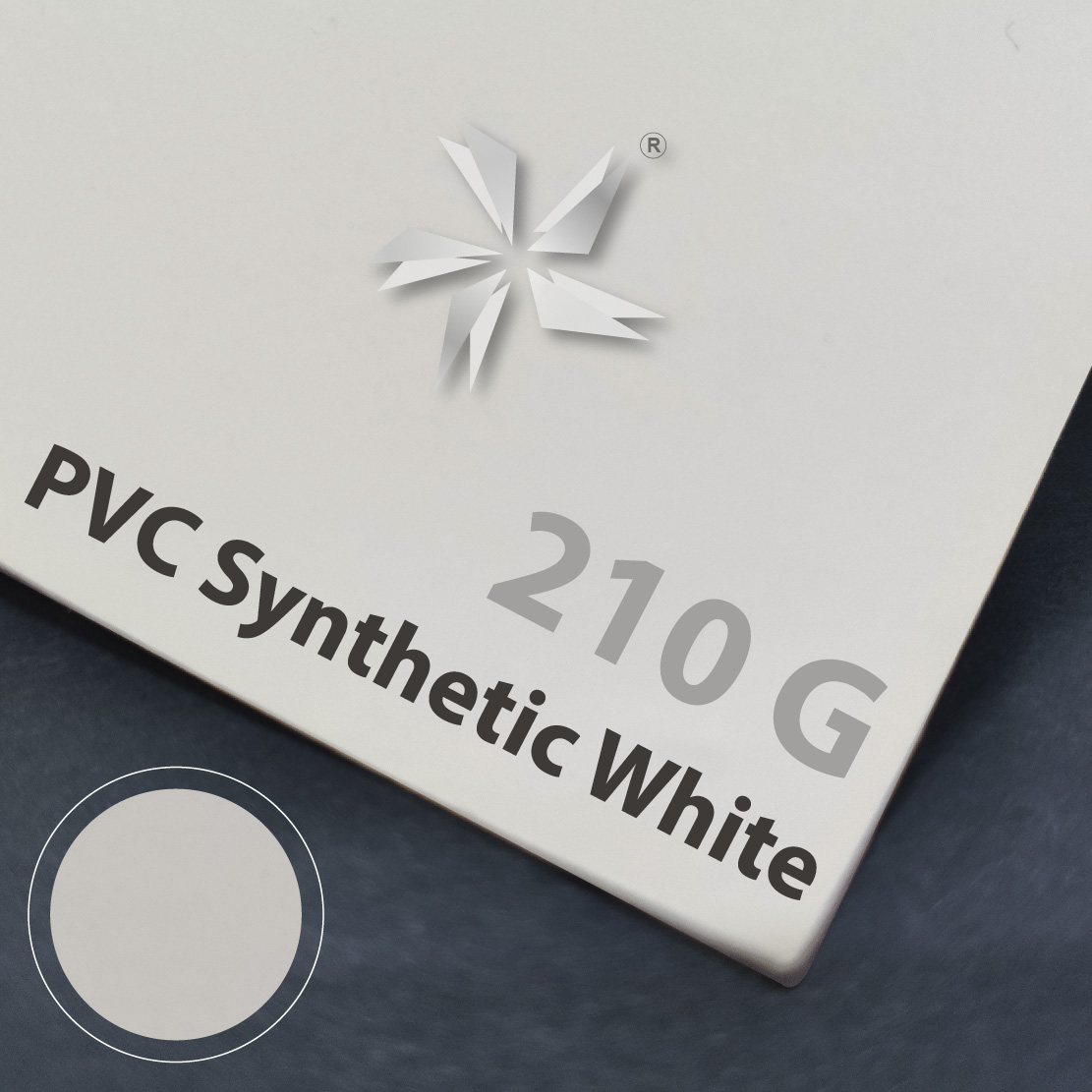PVC Synthetic White 210 micron (275gsm)