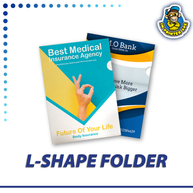 L Shape Folder Sample