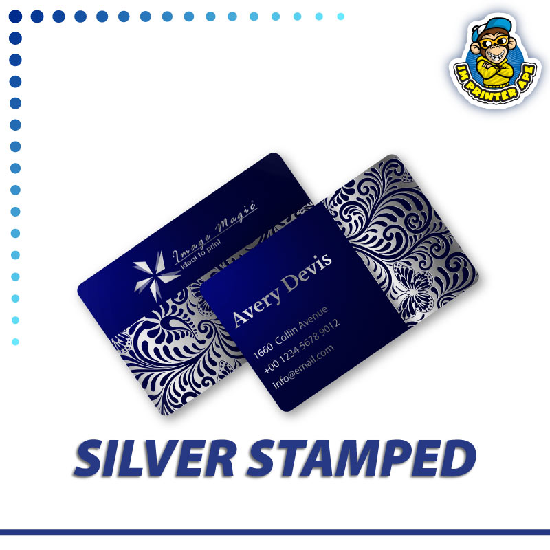 Silver Stamp Business Card