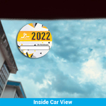 Car Sticker On Car Screen