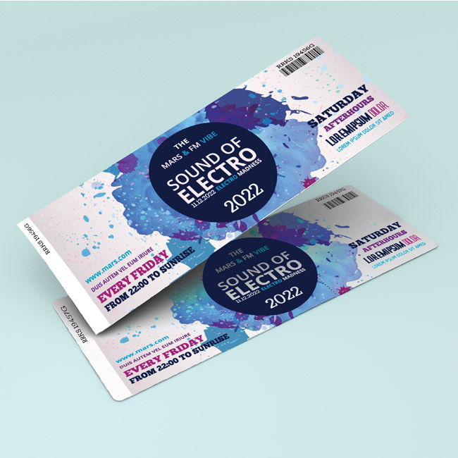 Event Ticket Picture sample